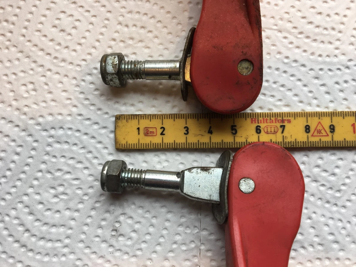 2 x Briggs Stratton Lawn Mower handle lock nut arms eBay