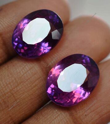 Natural Tanzanite Rare10 Ct  Purple Oval Cut Certified Gemstone m-41