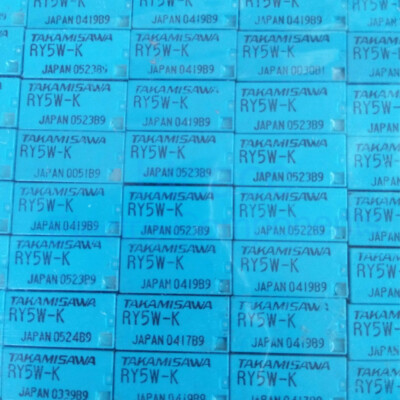 RY5W-K RY12W-K RY24W-K TAKAMISAWA SPDT 10A Power Relay ８Pins (Pack of 5)