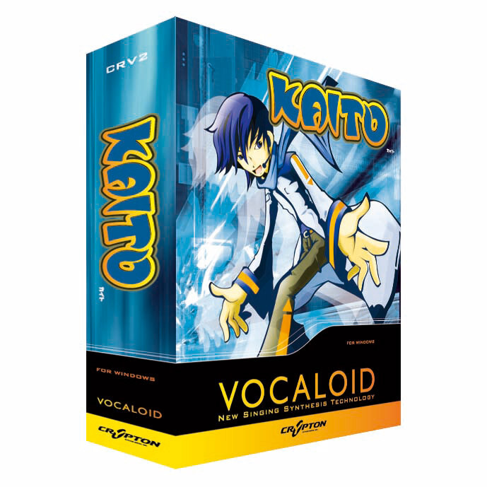 CRYPTON VOCALOID KAITO VOCALOID1 V1 CD-ROM for Windows Made in