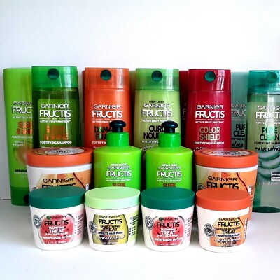 2X Garnier Fructis Shampoo & Conditioner, Hair Mask, Leave-In Cond, ~You Choose