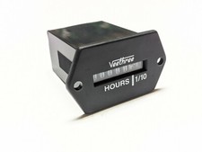 Veethree Hour Meter 10-28 V Easy Install For Boat Tractor Truck Engine Gauge
