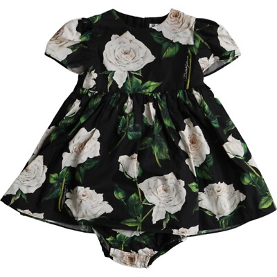 【Dolce & Gabbana】ローズプリントコットン ベビードールドレス Amazon.com: Dolce&Gabbana, Roses Cotton Fit & Flare Dress
