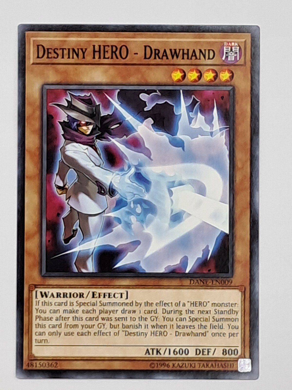 Destiny HERO Drawhand DANE-EN009 Common 1st Edition Near Mint