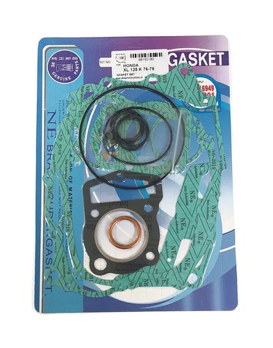 Motordichtsatz Dichtsatz komplett Gasket Set für HONDA XL 125 K XL 125 R 1976-84 - 第 2/4 張圖片