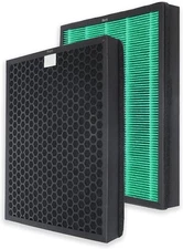 2x Smoke Remover Filter Set for Coway Airmega Max 2 Air Purifier 300/300S