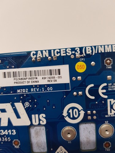 HP MS-4365 Z Turbo Drive G2 M.2 NVMe Controller Adapter PN: 742006-003 - Picture 7 of 7