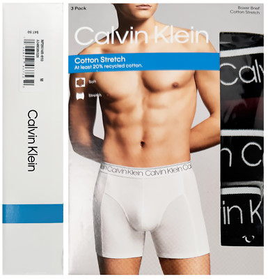 Calvin Klein Boxer Briefs / Underwear - NWT Mens Medium Multi (3 Pack) #46402-A9