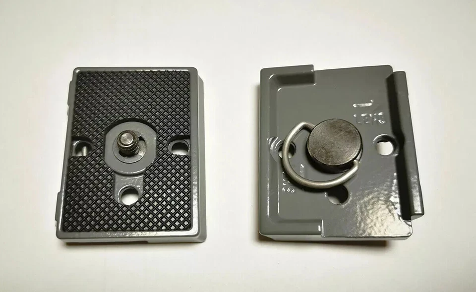 3pcs Quick Release QR Plates 1/4" for Bogen Manfrotto 200PL-14 RC2 System 322RC2 - Image 2 of 4