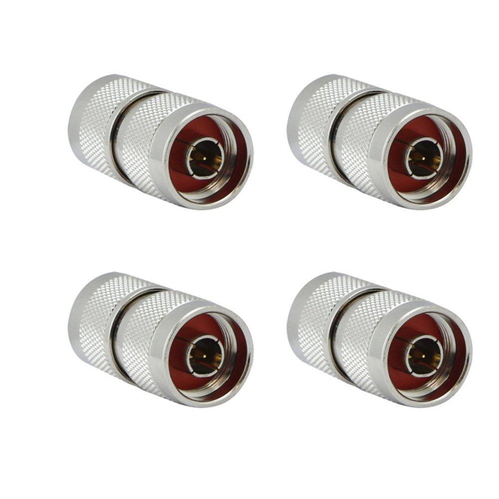 Pack of 4 N-Type Female to N-Type Female Adaptor Connector WIFI Antenna