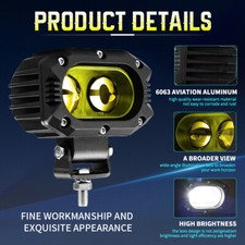12v 24v Led Work Light Bar Flood Spot Lights Driving Offroad Car Truck Ute 4wd