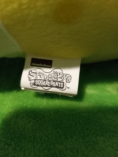 2014 SpongeBob SquarePants Imbottito/Polluce 13" Nanco Viacom Nickelodeon - Foto 3 di 4