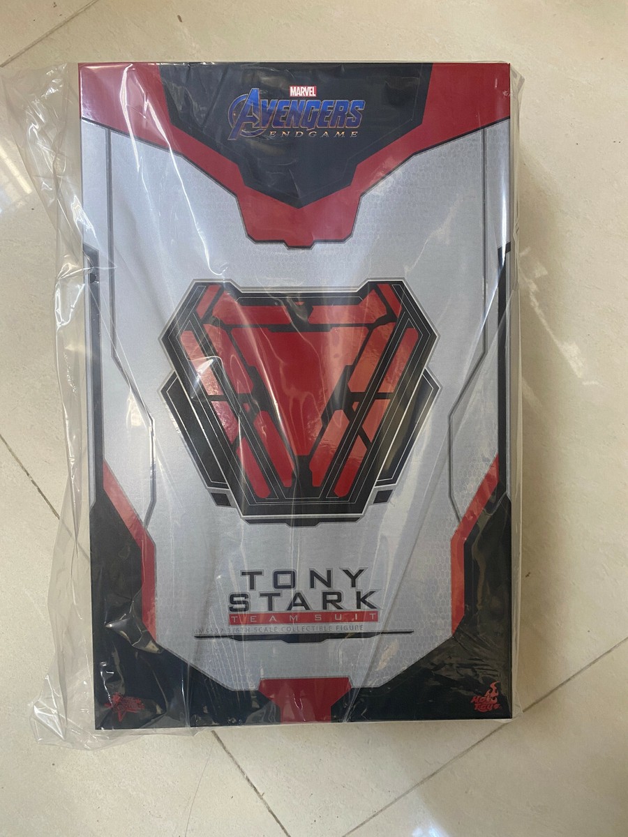 Figurine Hot Toys Marvel Avengers: Endgame – Tony Stark Team Suit 1/6 MMS537 Neuve Sous Emballage