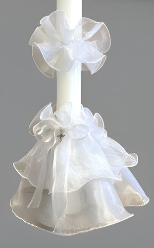 Pañuelo de velas antigoteo falda de vela z vestido de comunión traje de comunión - Imagen 5 de 5
