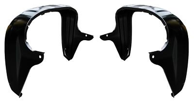 PAIR REAR WHEEL WELL COVER LINER GUARDS INNER FENDER FOR 07-14 SILVERADO SIERRA