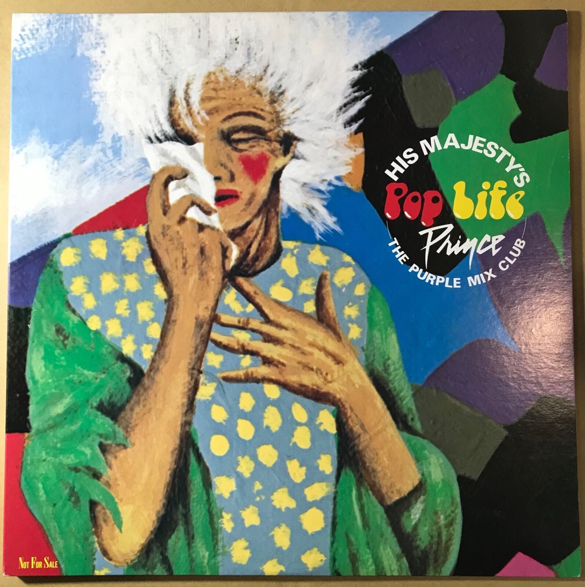 PROMO ONLY / Prince His Majesty's Pop Life The Purple Mix Club