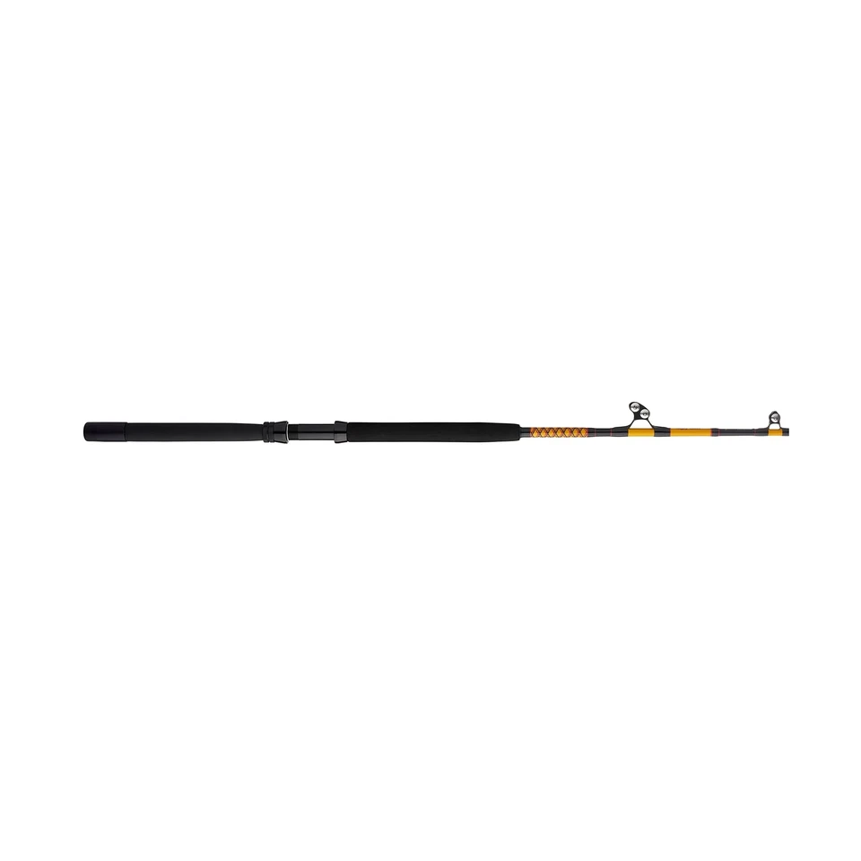 Caña de pescar convencional Ugly Stik Bigwater Stand Up, negra/roja/amarilla, 6' -... Foto 3 de 4