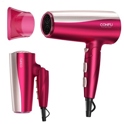 Professional 1875W Hair Dryer Foldable Blow Dryers Ceramic Tourmaline Hair Dr...