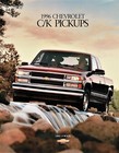 1996 Chevrolet C/K Pickup Truck 1500 2500 3500 Cheyenne Silverado Sales Brochure