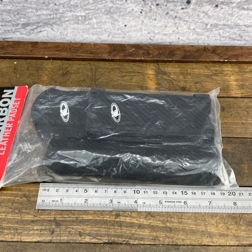 Juego de almohadillas BMX Lizard Skins NOS carbono Mid School BMX OG 90s tubo superior 7" mini Foto 2 de 4