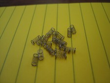 10PR REPRODUCTION H.O SCALE AURORA G COPPER PICK UP SHOE SPRINGS SEE DETAILS