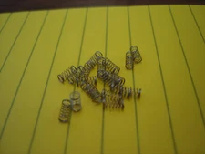 10PR REPRODUCTION H.O SCALE AURORA G+ COPPER PICK UP SHOE SPRINGS SEE DETAILS