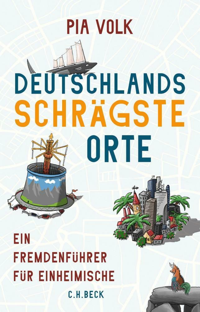 Thumbnail - Deutschlands Schrägste Orte - Pia Volk - 9783406767371 Portofrei