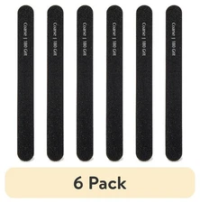 6 Pcs Salon Board Nail File for Nail Care Including Shaping & Smoothing Manicure