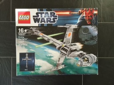 LEGO STAR WARS 10227 B-Wing Starfighter OVO Figuren Flieger