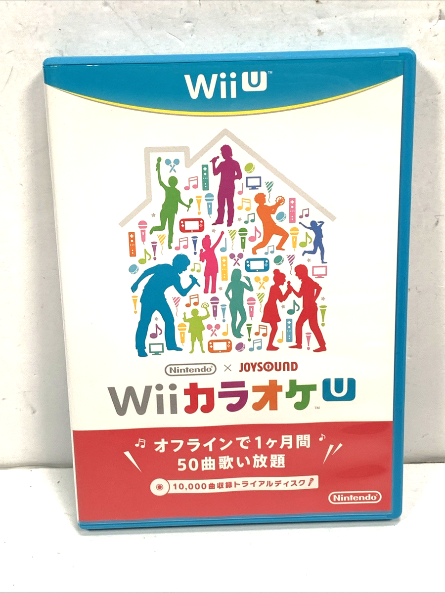 Wii Karaoke U Nintendo x JOYSOUND (Japanese) Wii U JPN (Region