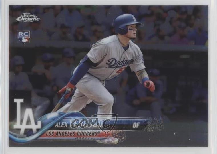 2018 Topps Chrome Alex Verdugo (Batting) #167 e0v