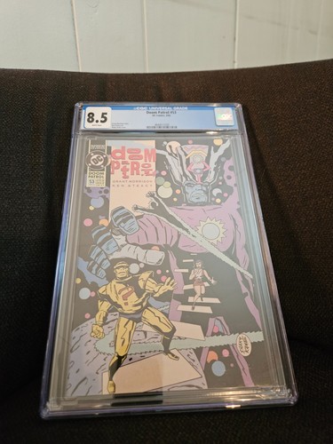 Doom Patrol #53 Grant Morrison - 8.5 - CGC slab DC Comics Kirby homage