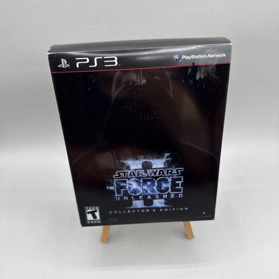 Star Wars Force Unleashed II Collector Edition PS3-New Opened Box w. Game Guide - Image 2 of 4