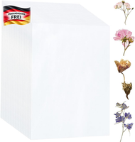 PH PandaHall 50 StüCk Blottingpapier FüR Blumenpresse, SaugfäHiges Papier Herbar