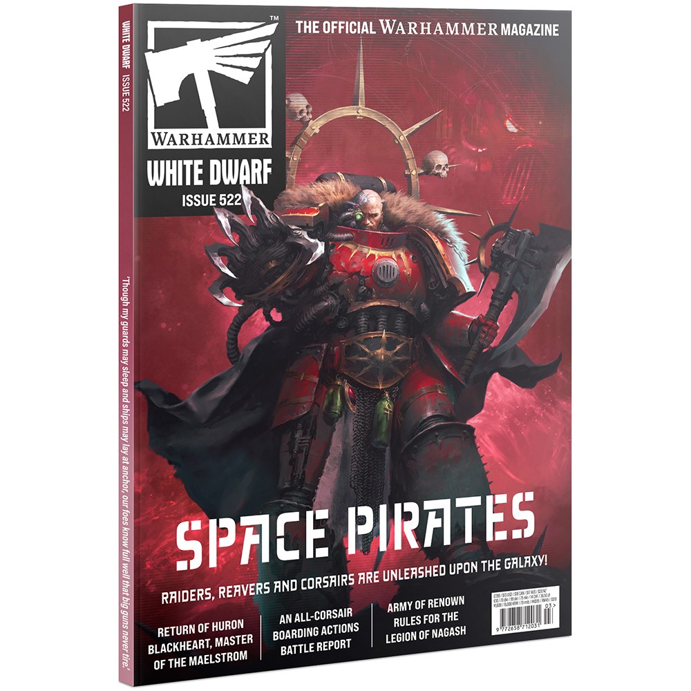 Warhammer White Dwarf Magazine Issue 522 March 2026 Space Pirates WD03-60