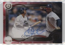 2019 Topps Tribute to the Postseason Red /5 Didi Gregorius #TTP-DG Auto