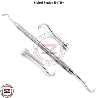 Hygieniker Sickle Scaler H6-H7 Subgingivale Zahnsteinentfer Zahnarzt Kürette