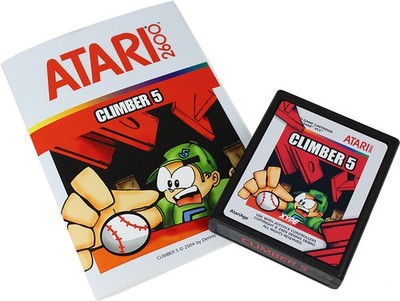 Climber 5 - Original Atari 2600 Homebrew Game - New!