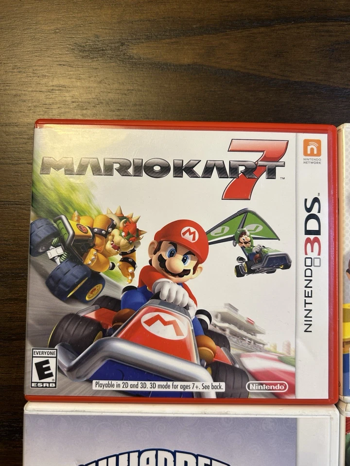 Nintendo 3DS Game Bundle 4 Mario Kart, Super Smash Bros, Skylanders, Mario 3-D￼ - Image 4 of 4