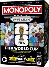 Monopoly Panini Prizm FIFA World Cup 2026 Trading Cards Booster Box 24 Cards NEW