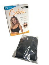 JML BELVIA PADDED BRA - ULTRA COMFORT NO WIRES - X LARGE - BLACK. Box Worn