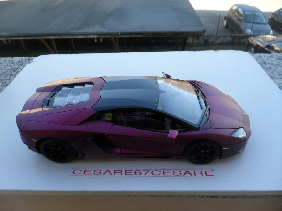1/18 FX MODEL LAMBORGHINI AENTADOR LP 700-4 TOP QUALITY MODEL - Immagine 3 di 4