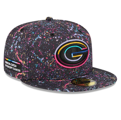 Green Bay Packers New Era 2025 NFL Crucial Catch 59FIFTY Fitted