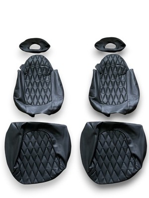 Seat covers covers for Smart 450 98-07 Brabus diamond no protective covers black