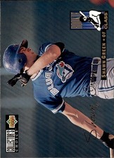 1994 Collector's Choice #9 Shawn Green Silver Signature