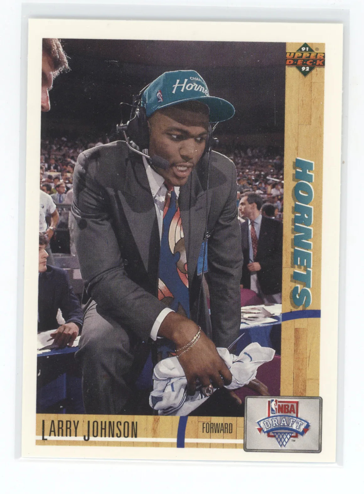 1991 Upper Deck Basketball Larry Johnson #2 RC