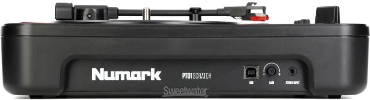 Numark PT01 Scratch Portable DJ Turntable - Image 3 of 4