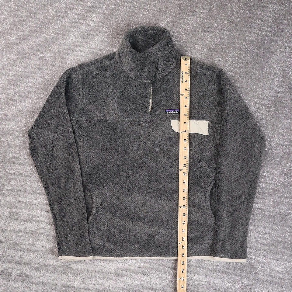 Mujer Patagonia Re-Tool Snap-T XL Gris Manga Larga Pullover Chaqueta Polar Foto 3 de 4