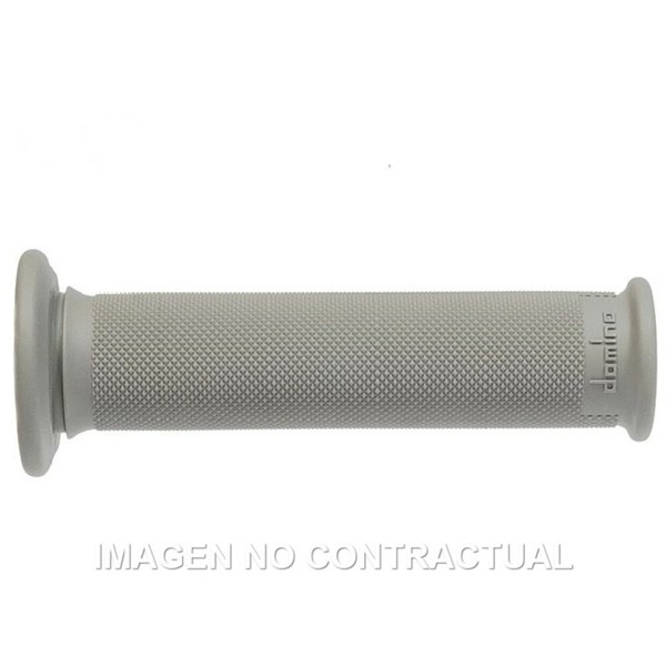 Griffe Domino Trial Grau RäUmen D 22 Mm L 126 Mm FüR Motorrad-image