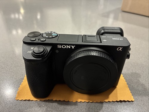 MINT Sony Alpha A6500 24.2MP Super SteadyShot - Grip/Battery/Charger